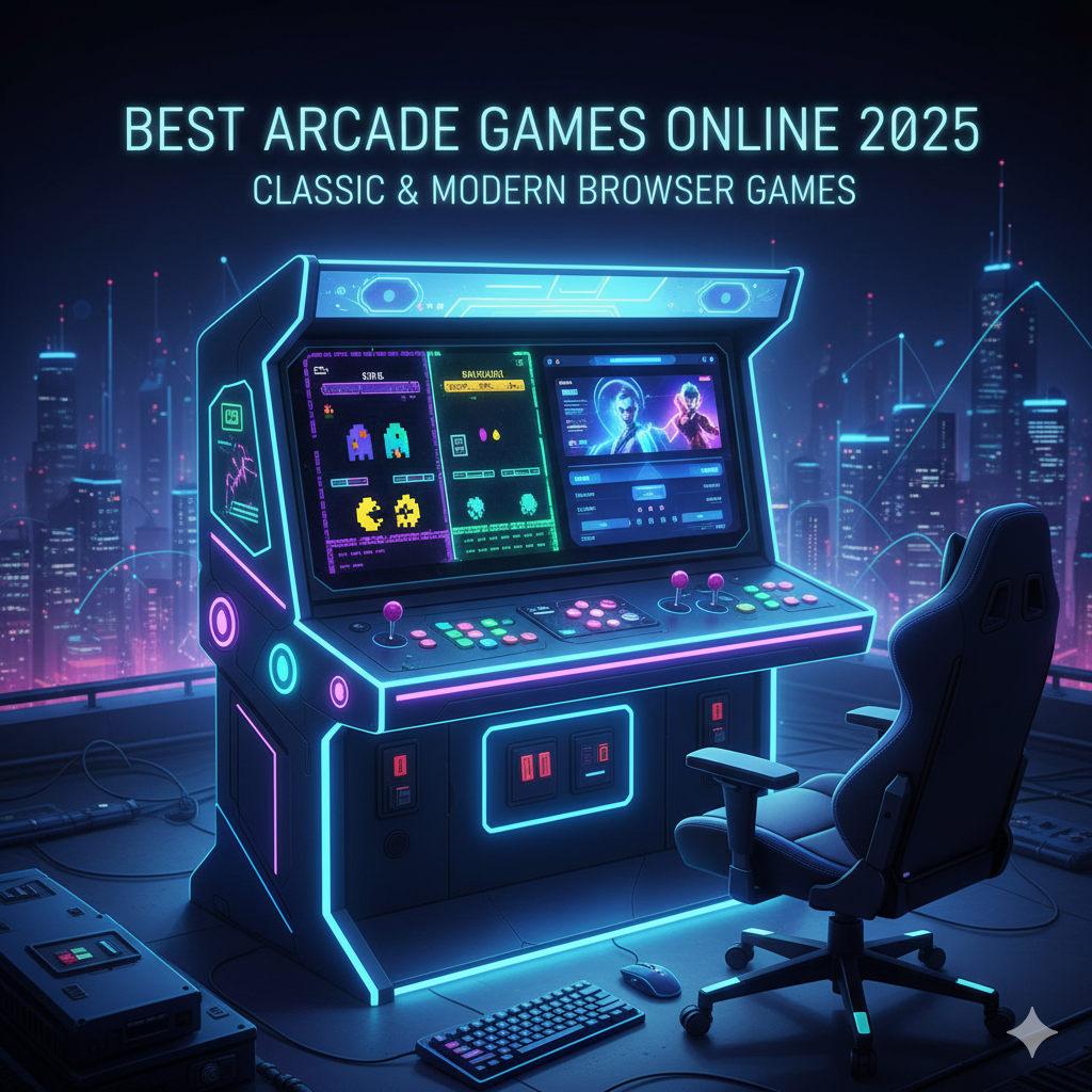 Best Arcade Games Online 2025: Classic & Modern Browser Games