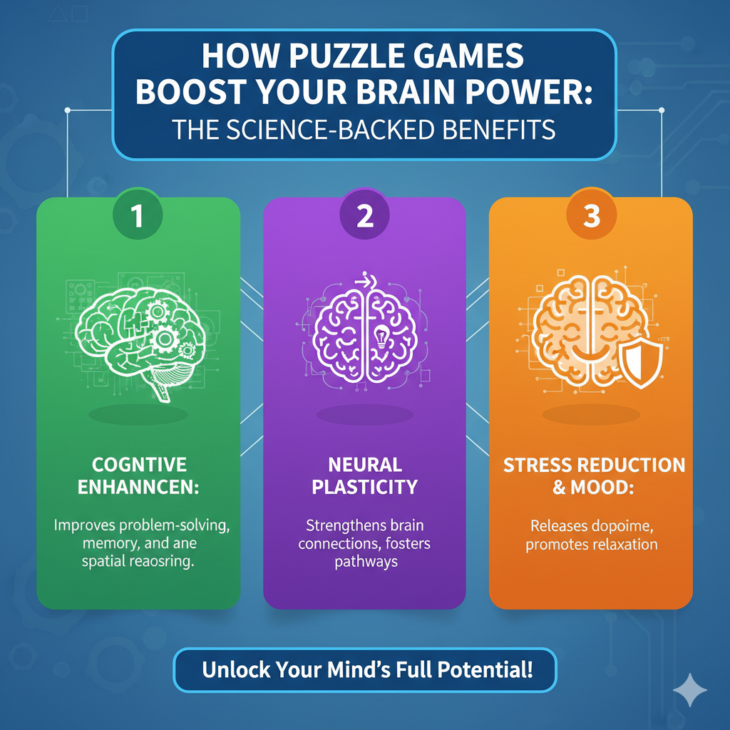 How Puzzle Games Boost Your Brain Power: The Science-Backed Benefits